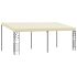 Pavilion de perete, antracit, 6 x 3 x 2,5 m GartenMobel Dekor