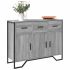 Dulap, negru, 97x32,5x74,5 cm, lemn prelucrat GartenMobel Dekor
