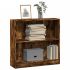 Bibliotecă, stejar fumuriu, 80x24x176 cm, lemn prelucrat GartenMobel Dekor