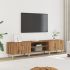 Comodă TV, negru, 180x31,5x40 cm, lemn prelucrat GartenMobel Dekor