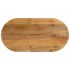 Blat de masă oval, 100x50x2,5 cm, lemn masiv de acacia GartenMobel Dekor