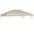 Copertină de rezervă acoperiș pavilion, bej, 3x3 m, 310 g/m² GartenMobel Dekor