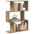 Bibliotecă/separator 3 niveluri stejar sonoma 70x24x97 cm lemn GartenMobel Dekor