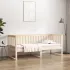 Pat de zi fără saltea 75x190 cm din lemn masiv de pin GartenMobel Dekor