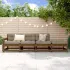 Set mobilier pentru grădină 4 piese, maro miere, lemn masiv pin GartenMobel Dekor