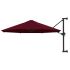 Umbrelă soare, montaj pe perete, stâlp metal, 300 cm, antracit GartenMobel Dekor