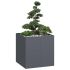 Jardinieră Rusty 80x80x80 cm Oțel pentru intemperii GartenMobel Dekor