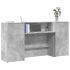 Birou de recepție alb 200x50x103,5 cm din lemn prelucrat GartenMobel Dekor