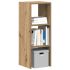 Biblioteci 2 buc, stivuibile, alb, 30x30x80 cm, lemn prelucrat GartenMobel Dekor