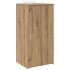 Dulap de depozitare alb 50x45x103,5 cm din lemn prelucrat GartenMobel Dekor