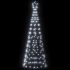 Pom de Crăciun LED 200 LED-uri Alb Cald 182 cm GartenMobel Dekor