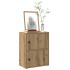 Bibliotecă, gri beton, 40x24x52 cm, lemn prelucrat GartenMobel Dekor