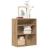 Bibliotecă, gri beton, 60x30x71,5 cm, lemn prelucrat GartenMobel Dekor