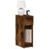 Noptiere cu sertar 2 buc stejar negru 20x36x60 cm GartenMobel Dekor