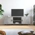 Comodă TV, alb extralucios, 150x30x50 cm, lemn compozit GartenMobel Dekor