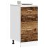 Dulap inferioară alb 40x46x81,5 cm lemn prelucrat GartenMobel Dekor