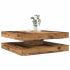 Măsuță cafea rotativă 360 grade, sonoma gri 90x90x34,5 cm GartenMobel Dekor