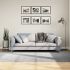 Covor "IZA" aspect scandinav, cu fire scurte, gri, 120x170 cm GartenMobel Dekor