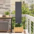 Panou Decorativ de Grădină Antracit 32 x 140 cm GartenMobel Dekor