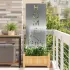 Panou Decorativ de Grădină Ruginit 50 x 140 cm GartenMobel Dekor
