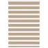 Jaluzea tip zebra maro lățime țesătură 105,9 cm poliester GartenMobel Dekor