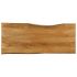 Blat masă cu margini, 140x60x3,8 cm, lemn masiv mango GartenMobel Dekor