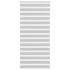Jaluzea tip zebra gri deschis lățime țesătură 120,9cm poliester GartenMobel Dekor