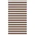Jaluzea tip zebra maro lățime țesătură 95,9 cm poliester GartenMobel Dekor