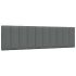 Pernă pentru tăblie de pat, gri închis, 90 cm, material textil GartenMobel Dekor