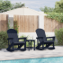 Fotolii Adirondack Marmite 2 pcs Bleumarin 73.5 x 92 x 90 cm GartenMobel Dekor
