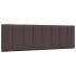 Pernă pentru tăblie de pat maro închis, 90 cm, material textil GartenMobel Dekor