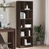 Bibliotecă, stejar maro, 57x28,5x141 cm, lemn prelucrat GartenMobel Dekor