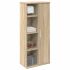 Dulap de baie cu suport role, stejar artizanal, 39x22x90 cm GartenMobel Dekor