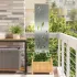 Panou Decorativ de Grădină Verde oliv 32 x 140 cm GartenMobel Dekor