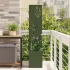 Ghiveci de Grădină cu Panou Decorativ Antracit 32 x 140 cm GartenMobel Dekor