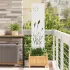 Panou Decorativ de Grădină Verde oliv 32 x 140 cm GartenMobel Dekor