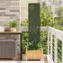 Panou Decorativ de Grădină Verde oliv 32 x 140 cm GartenMobel Dekor