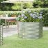 Jardinieră argintiu 510x140x68 cm oțel vopsit electrostatic GartenMobel Dekor