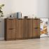 Servante, 3 piese, stejar sonoma, lemn prelucrat GartenMobel Dekor