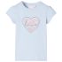 Tricou pentru copii, albastru deschis, 92 GartenMobel Dekor