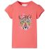 Tricou pentru copii, roz neon, 116 GartenMobel Dekor