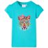 Tricou pentru copii, roz neon, 128 GartenMobel Dekor