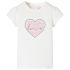 Tricou pentru copii ecru 140 GartenMobel Dekor