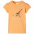 Tricou pentru copii, portocaliu deschis, 140 GartenMobel Dekor