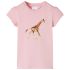 Tricou pentru copii, roz deschis, 92 GartenMobel Dekor