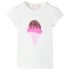 Tricou pentru copii, crem ecru, 140 GartenMobel Dekor