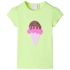 Tricou pentru copii, portocaliu neon, 92 GartenMobel Dekor
