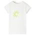 Tricou pentru copii, galben neon, 116 GartenMobel Dekor