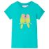Tricou pentru copii, verde mentă, 116 GartenMobel Dekor