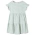 Rochie pentru copii, mâneci cu volane, verde mentă, 116 GartenMobel Dekor